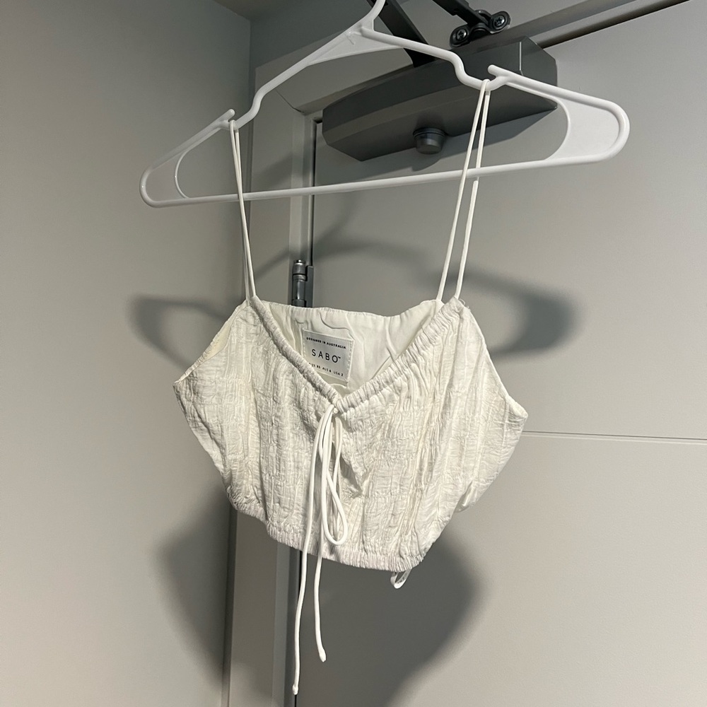 Sabo skirt cropped top